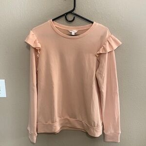 Cute and cozy sweatshirt from Lauren Conrad at Kohls.